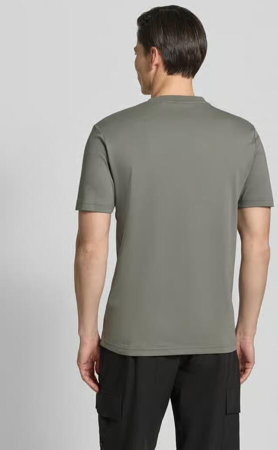 Boss Orange regular fit T-shirt van zuiver katoen model 'TE_INTERLOCK'
