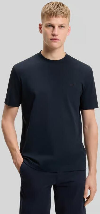 Boss Orange regular fit T-shirt van zuiver katoen model 'TE_INTERLOCK' - Foto 4