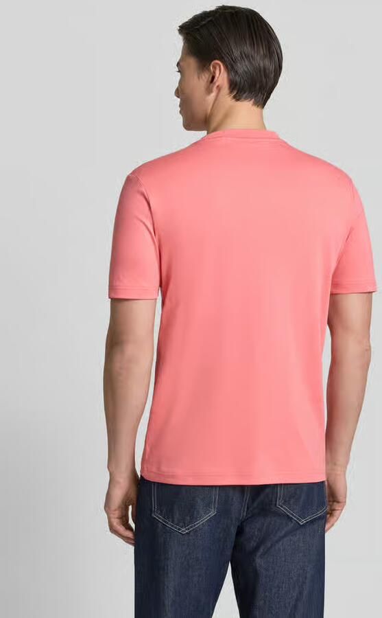 Boss Orange regular fit T-shirt van zuiver katoen model 'TE_INTERLOCK' - Foto 2