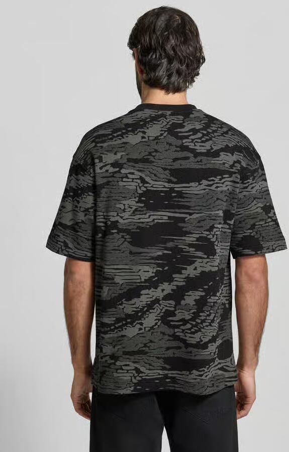 Boss Orange Regular Fit T-shirt van zuiver katoen model 'TE_WILDNATURE' - Foto 3