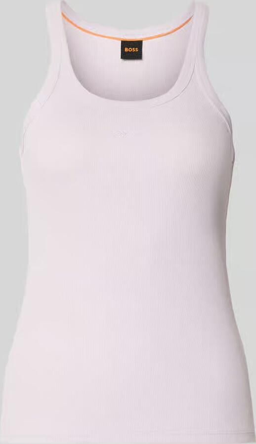 Boss Orange Regular fit tank Top van Katoenmix Model 'C_EPETITE'