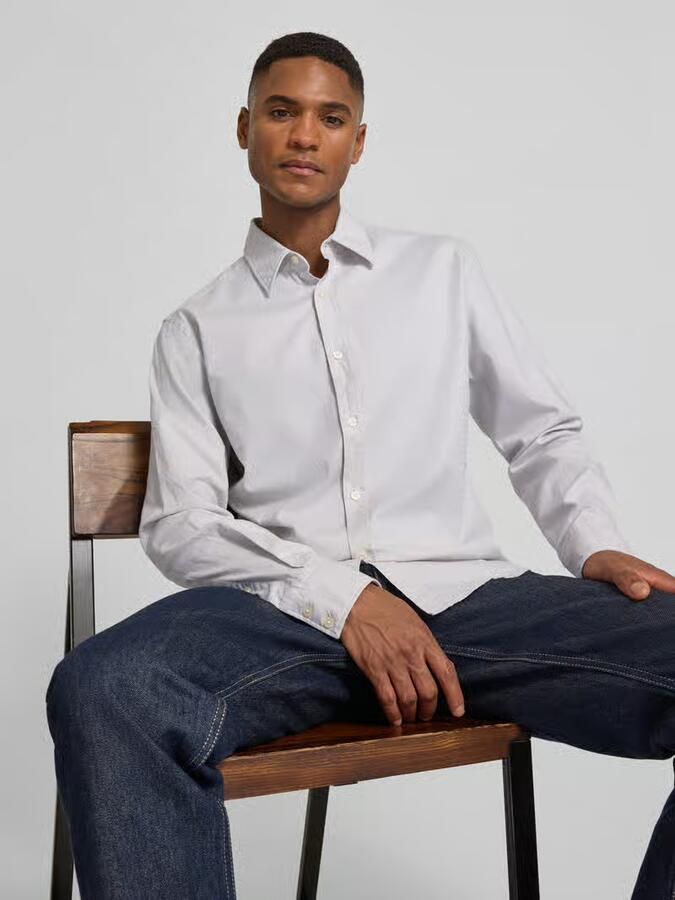Boss Orange regular fit vrijetijdshemd van katoenmix model 'RELEGANT_6_M'