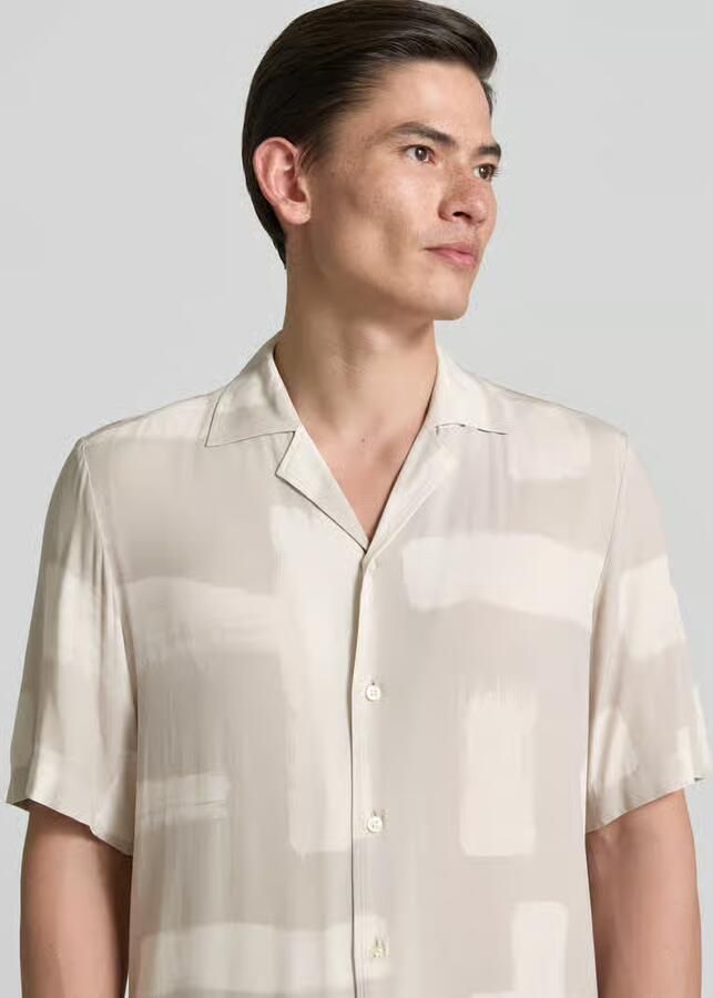 Boss Orange regular fit vrijetijdsoverhemd uit viscose model 'RAYER_M'
