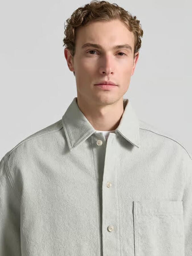 Boss Orange regular fit vrijetijdsoverhemd van katoenmix model 'LAPOU'