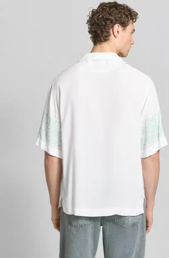 Boss Orange Regular fit vrijetijdsoverhemd van pure viscose model 'LAPISY'