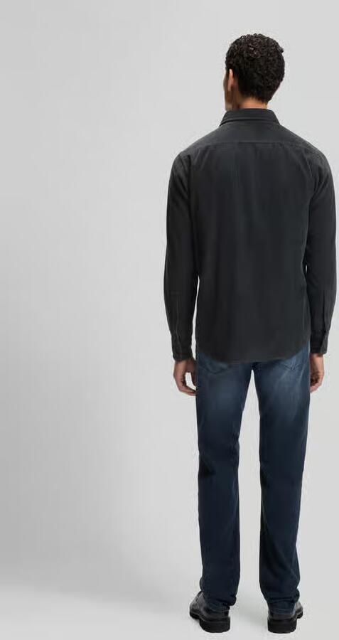 Boss Orange Regular fit vrijetijdsoverhemd van puur katoen model 'Relegant' - Foto 2