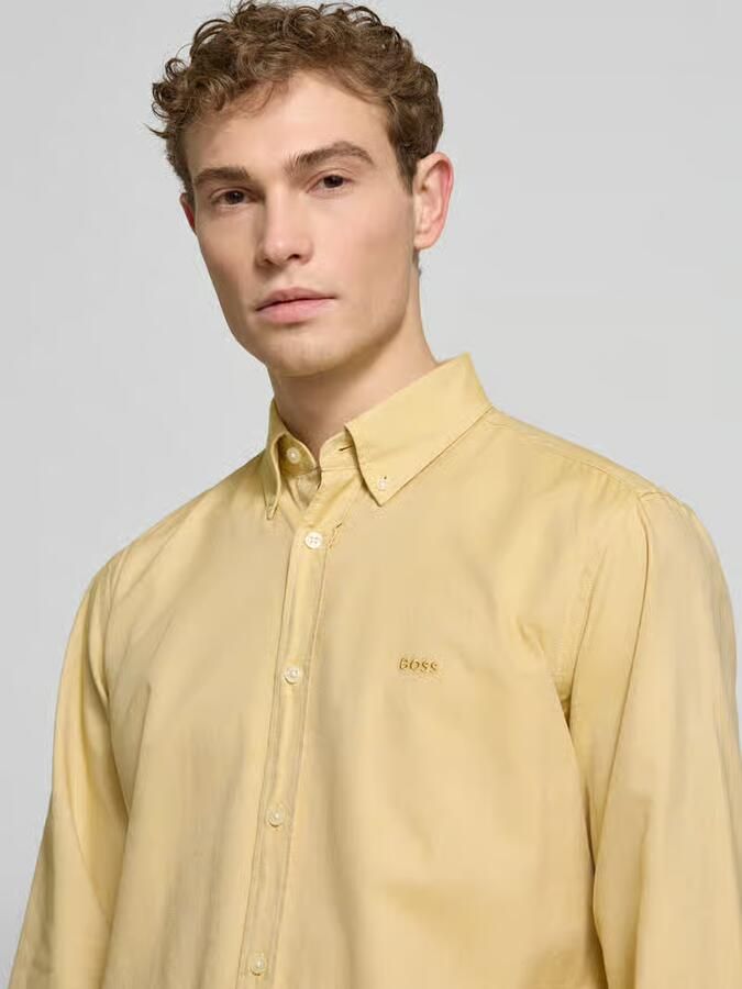 Boss Orange Regular fit vrijetijdsoverhemd van puur katoen model 'Rickert' - Foto 2