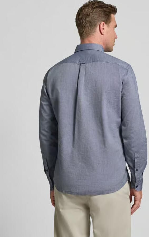 Boss Orange Regular fit vrijetijdsoverhemd met button-downkraag model 'Rickert - Foto 11