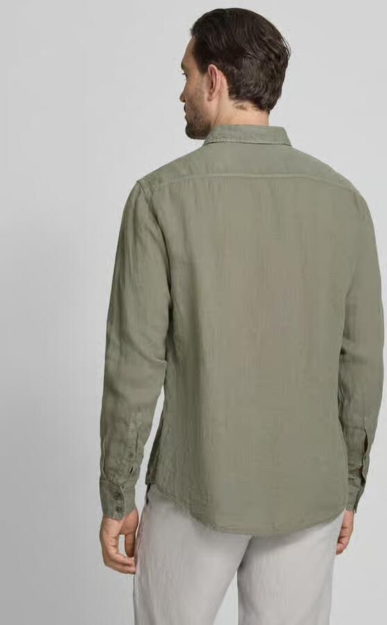 Boss Orange regular fit vrijetijdsoverhemd van puur linnen model 'RELEGANT' - Foto 6