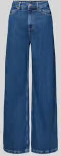 Boss Orange Regular fit wide leg jeans van puur katoen Model 'THE MARLENE'