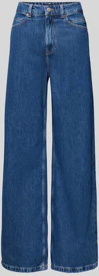 Boss Orange Regular fit wide leg jeans van puur katoen 'THE MARLENE'