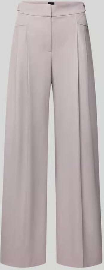 Boss Orange Regular fit wijde broek met viscose model 'TAKORA'