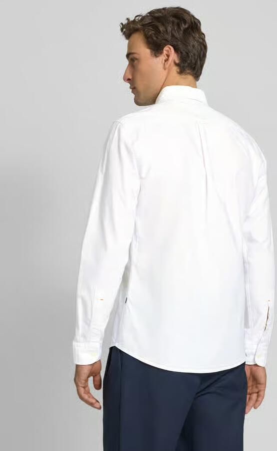 Boss Orange Regular fit zakelijk overhemd met button-downkraag model 'Rickert' - Foto 6