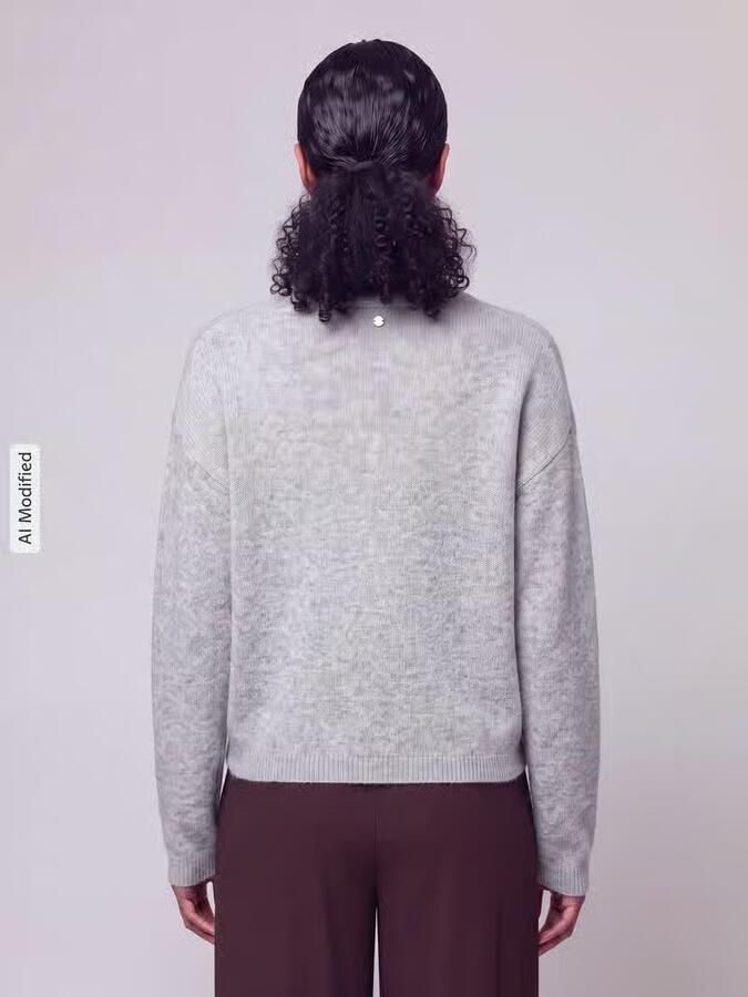 Boss Orange relaxe-fit gebreid jack van alpaka-mix met wol model 'C_Farano'