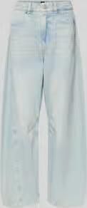 Boss Orange relaxed fit barrel jeans van zuiver katoen model 'BALOON HR 1.0'