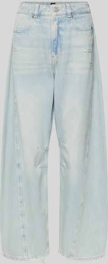 Boss Orange relaxed fit barrel jeans van zuiver katoen model 'BALOON HR 1.0' - Foto 2