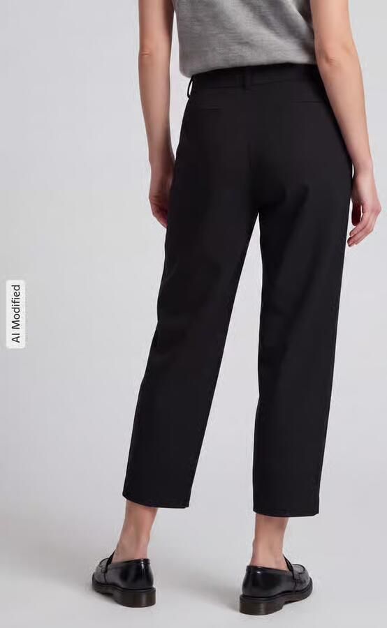 Boss Orange relaxed fit barrel leg broek met viscose model 'C_Talara1' - Foto 3