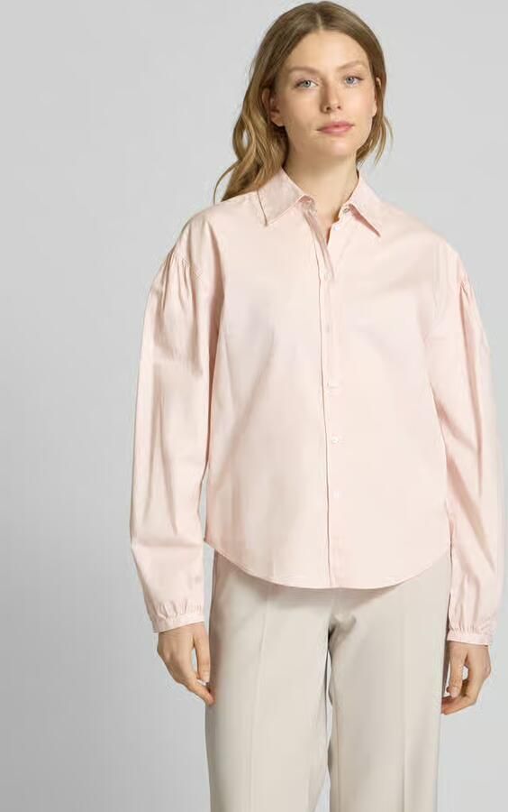 Boss Orange Relaxed fit blouse met ballonmouwen model 'Barby' - Foto 3