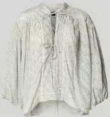 Boss Orange relaxed fit blouse met korte mouwen met modal model 'C_BALES'
