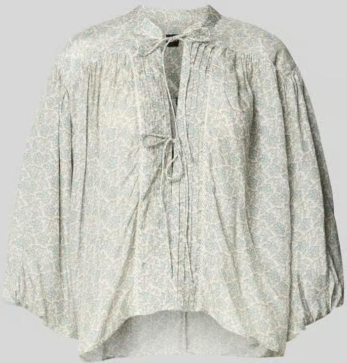 Boss Orange relaxed fit blouse met korte mouwen met modal model 'C_BALES' - Foto 2