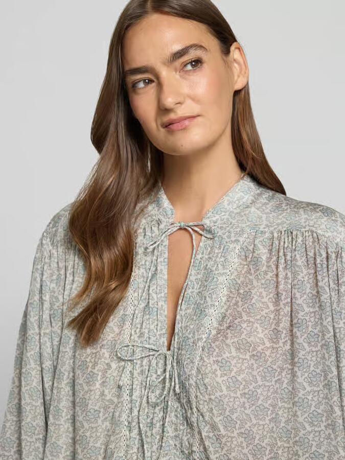 Boss Orange relaxed fit blouse met korte mouwen met modal model 'C_BALES'