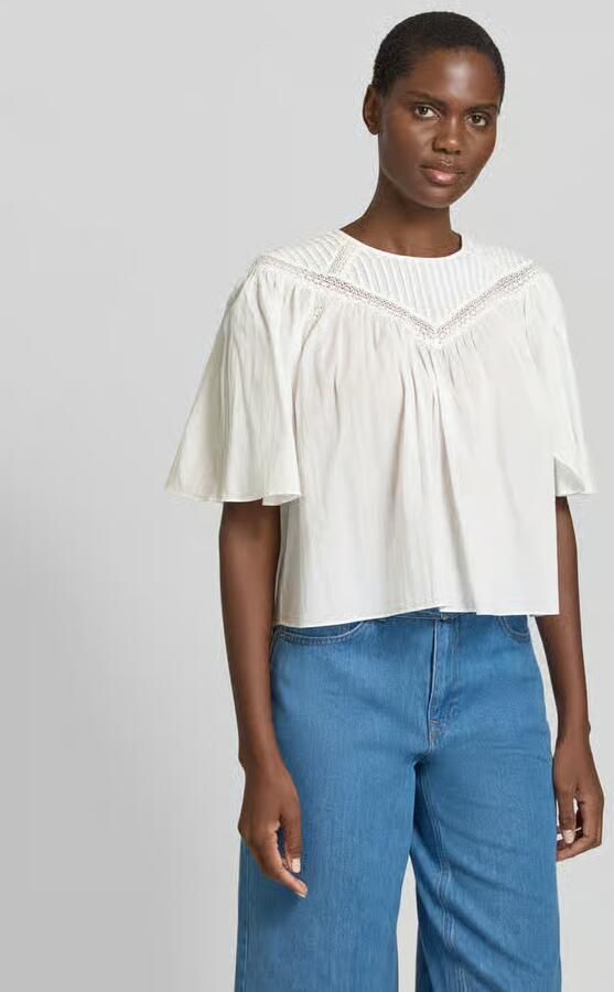 Boss Orange relaxed fit blouseshirt van puur katoen model 'C_BENZY' - Foto 3