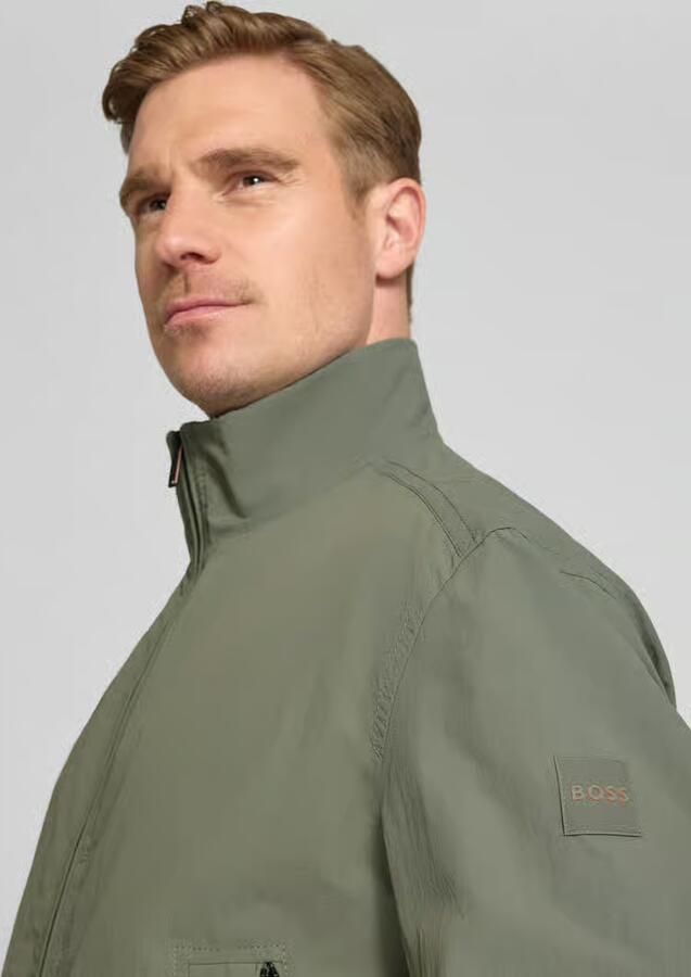 Boss Orange relaxed fit blouson van waterafstotend materiaal model 'OPENS'