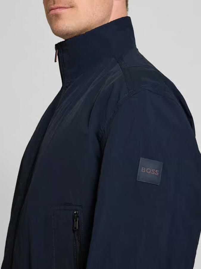 Boss Orange relaxed fit blouson van waterafstotend materiaal model 'OPENS'