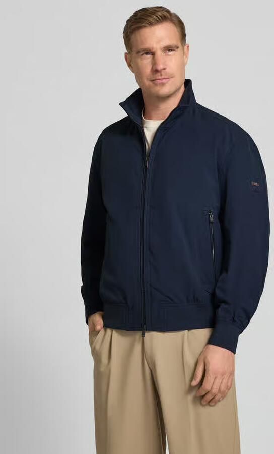 Boss Orange relaxed fit blouson van waterafstotend materiaal model 'OPENS' - Foto 3