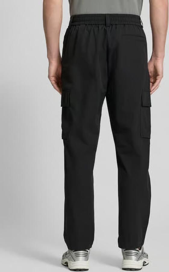 Boss Orange relaxed fit cargobroek met riemlussen model 'SRACKY'