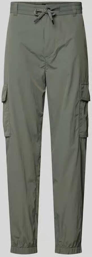 Boss Orange Relaxed fit cargobroek met tunnelkoord model 'STRACKY' - Foto 2