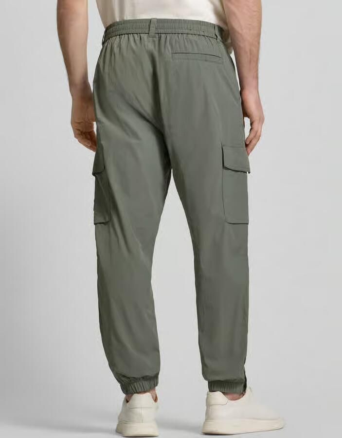 Boss Orange Relaxed fit Cargobroek met Tunnelkoord Model 'STRACKY' - Foto 2