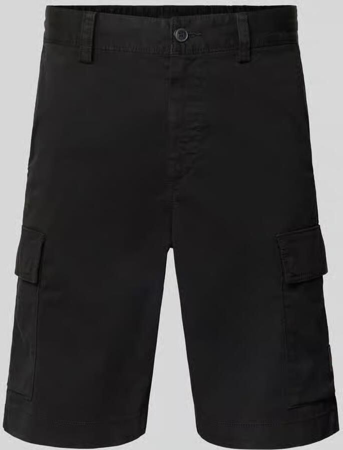 Boss Orange relaxed fit cargoshorts van katoenmix model 'SISLA' - Foto 2