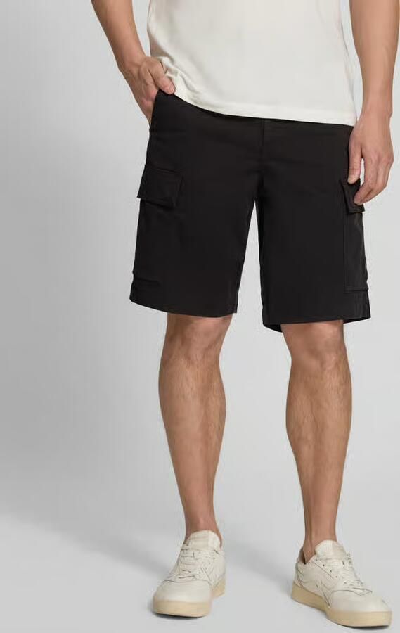 Boss Orange relaxed fit cargoshorts van katoenmix model 'SISLA' - Foto 3