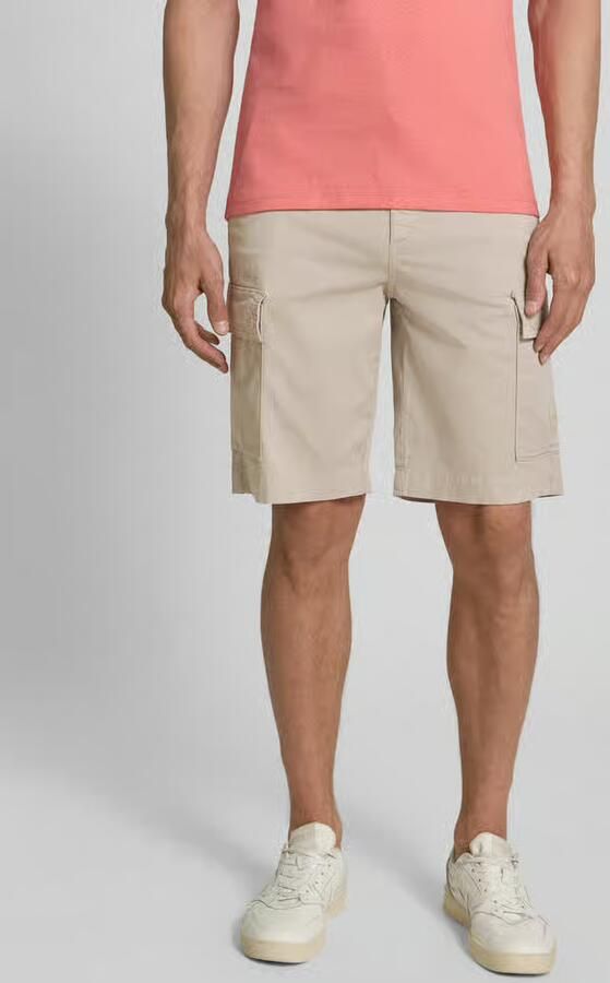Boss Orange relaxed fit cargoshorts van katoenmix model 'SISLA' - Foto 4