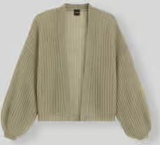 Boss Orange relaxed fit gebreid jack van scheerwolmix model 'C_Furgovia_1'
