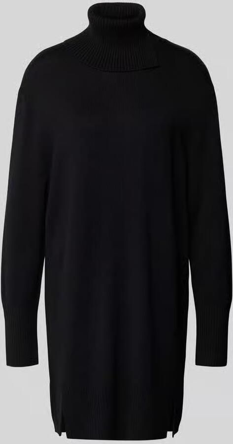Boss Orange Relaxed fit gebreide jurk van scheerwolmix model 'FERINGATESSA'