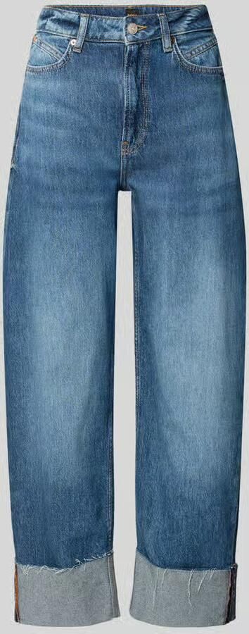 Boss Orange Relaxed fit jeans van puur katoen model 'C_BALLOON HR FUP'