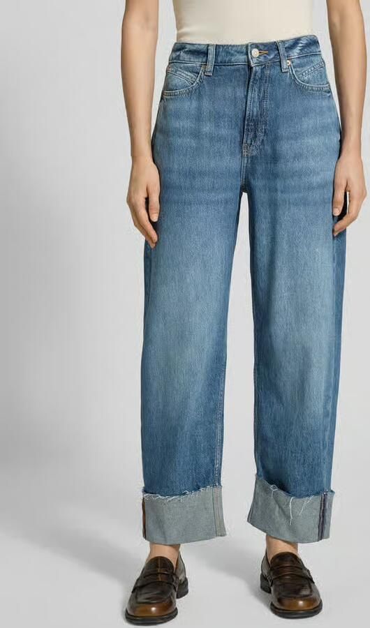 Boss Orange Relaxed fit Jeans van puur katoen Model 'C_BALLOON HR FUP' - Foto 3