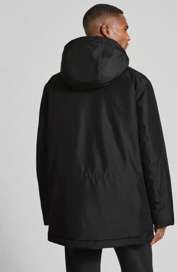 Boss Orange Parka Osiass relaxed fit met gewatteerde capuchon verdekte ritssluiting - Foto 12