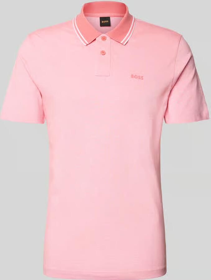 Boss Orange relaxed fit poloshirt van puur katoen model 'PEOXFORDNEW' - Foto 2