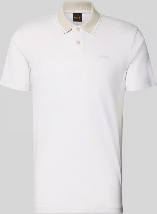 Boss Orange relaxed fit poloshirt van puur katoen model 'PEOXFORDNEW' - Foto 2