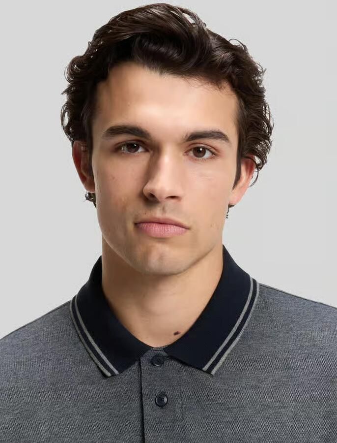 Boss Orange relaxed fit poloshirt van puur katoen model 'PEOXFORDNEW' - Foto 6