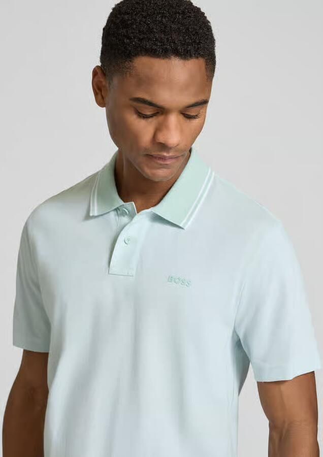 Boss Orange relaxed fit poloshirt van puur katoen model 'PEOXFORDNEW'