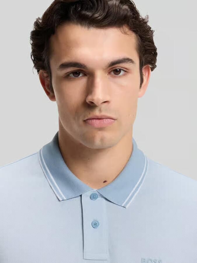 Boss Orange relaxed fit poloshirt van puur katoen model 'PEOXFORDNEW'