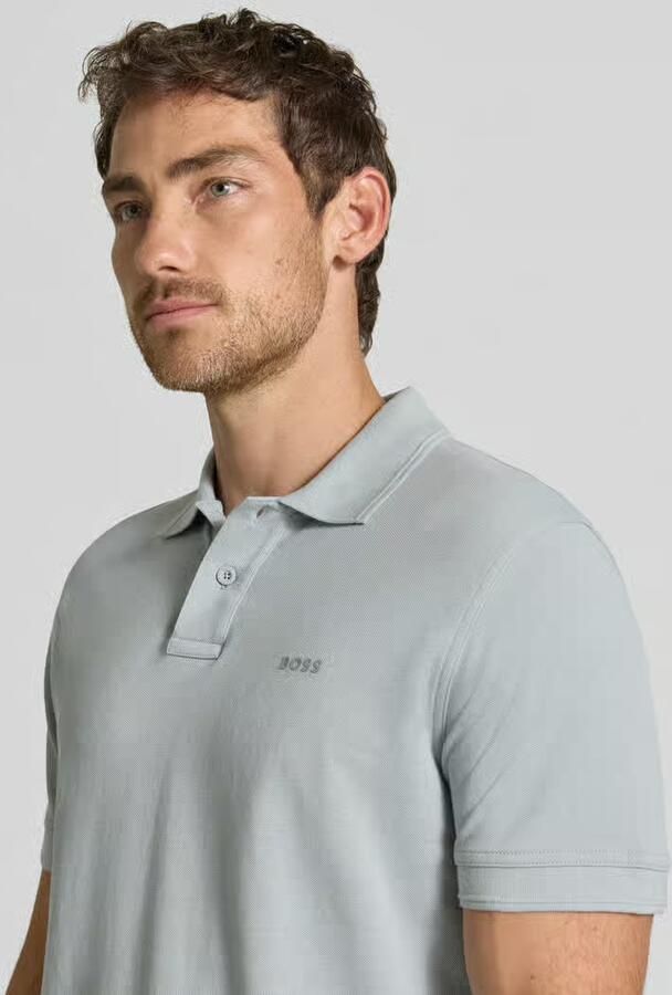 Boss Orange relaxed fit poloshirt van puur katoen model 'Prime' - Foto 3