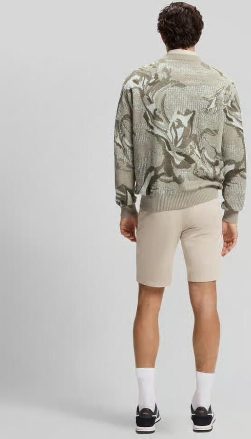 Boss Orange relaxed fit pullover in katoenmix model 'AFLORALO' - Foto 2