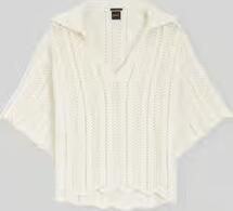 Boss Orange relaxed fit pullover met gebreide structuur