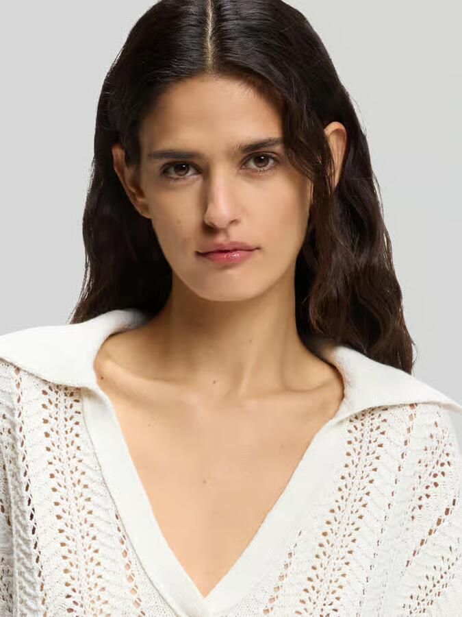 Boss Orange relaxed fit pullover met gebreide structuur