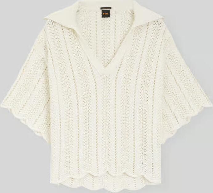 Boss Orange relaxed fit pullover met gebreide structuur - Foto 2